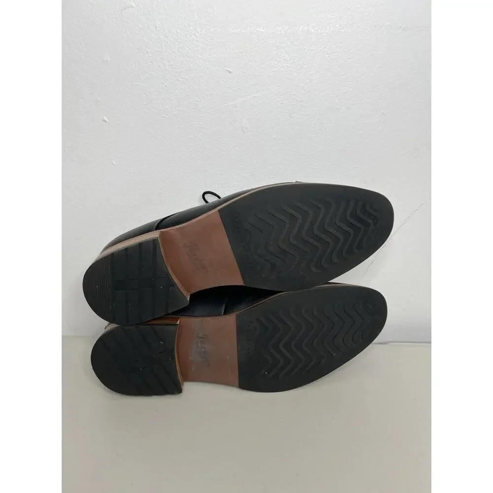 Florsheim Surge Cap Toe Oxford Men’s Black Leather Shoes Size 11D